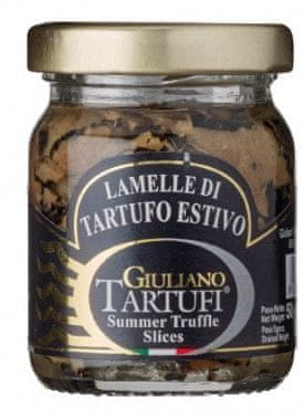 Giuliano Tartufi Carpaccio (plátky) čiernej letnej hľuzovky, 50 g